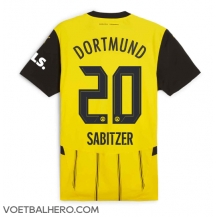 Borussia Dortmund Marcel Sabitzer #20 Thuis tenue 2024-25 Korte Mouwen