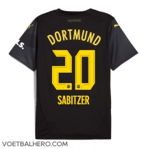 Borussia Dortmund Marcel Sabitzer #20 Uit tenue 2024-25 Korte Mouwen