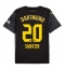 Borussia Dortmund Marcel Sabitzer #20 Uit tenue 2024-25 Korte Mouwen