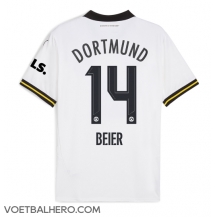 Borussia Dortmund Maximilian Beier #14 Derde tenue 2024-25 Korte Mouwen