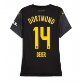 Borussia Dortmund Maximilian Beier #14 Uit tenue Dames 2024-25 Korte Mouwen