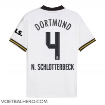 Borussia Dortmund Nico Schlotterbeck #4 Derde tenue 2024-25 Korte Mouwen