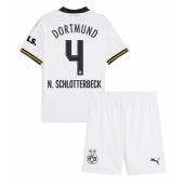 Borussia Dortmund Nico Schlotterbeck #4 Derde tenue Kids 2024-25 Korte Mouwen (+ broek)