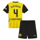 Borussia Dortmund Nico Schlotterbeck #4 Thuis tenue Kids 2024-25 Korte Mouwen (+ broek)