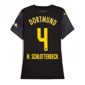 Borussia Dortmund Nico Schlotterbeck #4 Uit tenue Dames 2024-25 Korte Mouwen