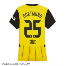 Borussia Dortmund Niklas Sule #25 Thuis tenue Dames 2024-25 Korte Mouwen