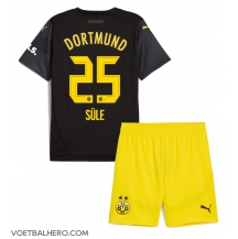 Borussia Dortmund Niklas Sule #25 Uit tenue Kids 2024-25 Korte Mouwen (+ broek)