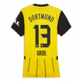 Borussia Dortmund Pascal Gross #13 Thuis tenue Dames 2024-25 Korte Mouwen