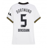 Borussia Dortmund Ramy Bensebaini #5 Derde tenue Dames 2024-25 Korte Mouwen