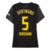 Borussia Dortmund Ramy Bensebaini #5 Uit tenue Dames 2024-25 Korte Mouwen