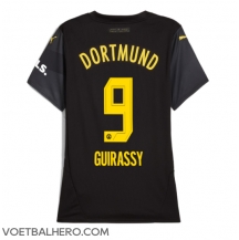 Borussia Dortmund Serhou Guirassy #9 Uit tenue Dames 2024-25 Korte Mouwen