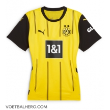 Borussia Dortmund Thuis tenue Dames 2024-25 Korte Mouwen