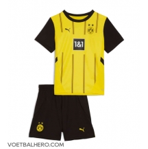 Borussia Dortmund Thuis tenue Kids 2024-25 Korte Mouwen (+ broek)