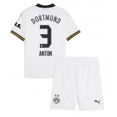 Borussia Dortmund Waldemar Anton #3 Derde tenue Kids 2024-25 Korte Mouwen (+ broek)