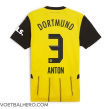 Borussia Dortmund Waldemar Anton #3 Thuis tenue 2024-25 Korte Mouwen