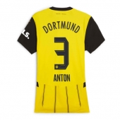 Borussia Dortmund Waldemar Anton #3 Thuis tenue Dames 2024-25 Korte Mouwen