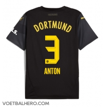 Borussia Dortmund Waldemar Anton #3 Uit tenue 2024-25 Korte Mouwen