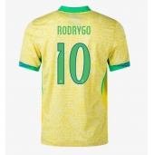 Brazilië Rodrygo Goes #10 Thuis tenue Copa America 2024 Korte Mouwen