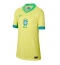 Brazilië Thuis tenue Dames Copa America 2024 Korte Mouwen