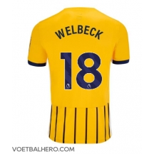 Brighton Danny Welbeck #18 Uit tenue 2024-25 Korte Mouwen