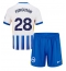 Brighton Evan Ferguson #28 Thuis tenue Kids 2024-25 Korte Mouwen (+ broek)