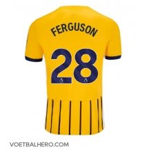 Brighton Evan Ferguson #28 Uit tenue 2024-25 Korte Mouwen