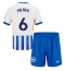 Brighton James Milner #6 Thuis tenue Kids 2024-25 Korte Mouwen (+ broek)