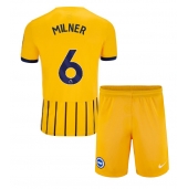 Brighton James Milner #6 Uit tenue Kids 2024-25 Korte Mouwen (+ broek)