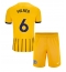 Brighton James Milner #6 Uit tenue Kids 2024-25 Korte Mouwen (+ broek)