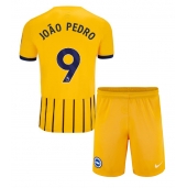 Brighton Joao Pedro #9 Uit tenue Kids 2024-25 Korte Mouwen (+ broek)