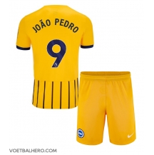 Brighton Joao Pedro #9 Uit tenue Kids 2024-25 Korte Mouwen (+ broek)