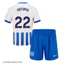 Brighton Kaoru Mitoma #22 Thuis tenue Kids 2024-25 Korte Mouwen (+ broek)