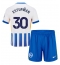 Brighton Pervis Estupinan #30 Thuis tenue Kids 2024-25 Korte Mouwen (+ broek)