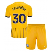 Brighton Pervis Estupinan #30 Uit tenue Kids 2024-25 Korte Mouwen (+ broek)