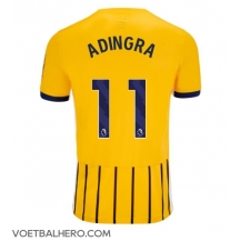 Brighton Simon Adingra #11 Uit tenue 2024-25 Korte Mouwen