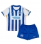 Brighton Thuis tenue Kids 2024-25 Korte Mouwen (+ broek)