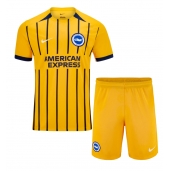 Brighton Uit tenue Kids 2024-25 Korte Mouwen (+ broek)