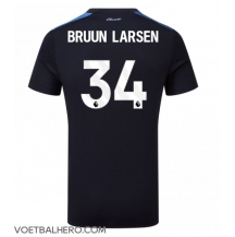 Burnley Jacob Bruun Larsen #34 Derde tenue 2023-24 Korte Mouwen