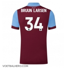 Burnley Jacob Bruun Larsen #34 Thuis tenue 2023-24 Korte Mouwen