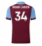 Burnley Jacob Bruun Larsen #34 Thuis tenue 2023-24 Korte Mouwen