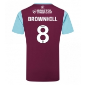 Burnley Josh Brownhill #8 Thuis tenue 2024-25 Korte Mouwen