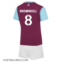 Burnley Josh Brownhill #8 Thuis tenue Kids 2024-25 Korte Mouwen (+ broek)