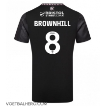 Burnley Josh Brownhill #8 Uit tenue 2024-25 Korte Mouwen