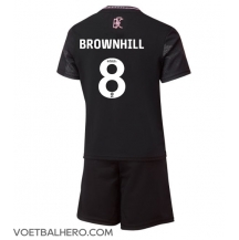 Burnley Josh Brownhill #8 Uit tenue Kids 2024-25 Korte Mouwen (+ broek)