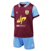 Burnley Thuis tenue Kids 2023-24 Korte Mouwen (+ broek)