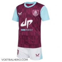 Burnley Thuis tenue Kids 2024-25 Korte Mouwen (+ broek)