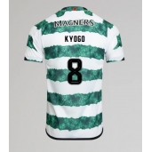 Celtic Kyogo Furuhashi #8 Thuis tenue 2023-24 Korte Mouwen