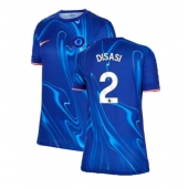 Chelsea Axel Disasi #2 Thuis tenue Dames 2024-25 Korte Mouwen