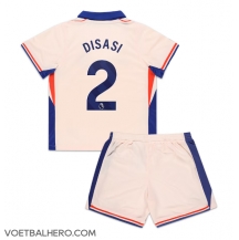 Chelsea Axel Disasi #2 Uit tenue Kids 2024-25 Korte Mouwen (+ broek)