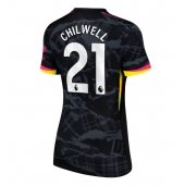 Chelsea Ben Chilwell #21 Derde tenue Dames 2024-25 Korte Mouwen